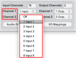 Sound card channel configuration in TrainYourEars
